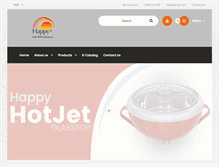 Tablet Screenshot of happyplastic.com